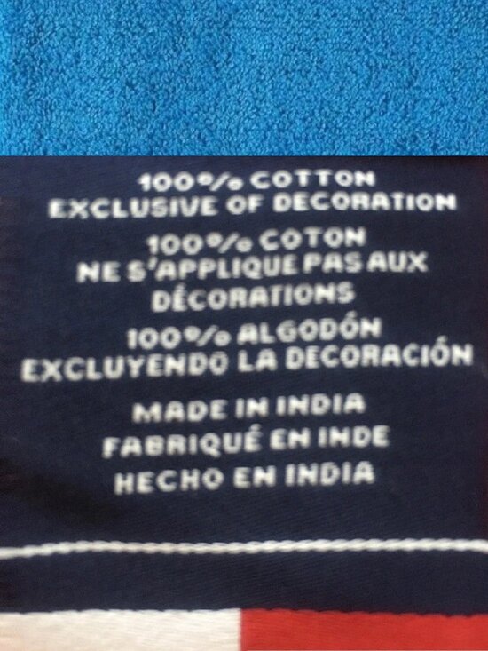 Tommy Hilfiger Modern American Bath Towel, 30 x 54 inch  2 new SWEDISH BLUE Tommy Hilfiger Modern American 100% Cotton BATH Towels